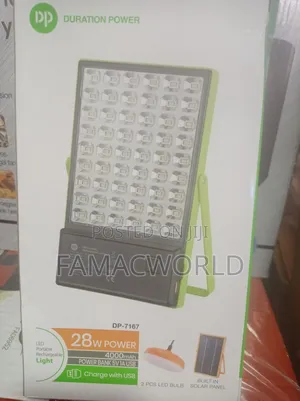 Solar Lamp With Bulb