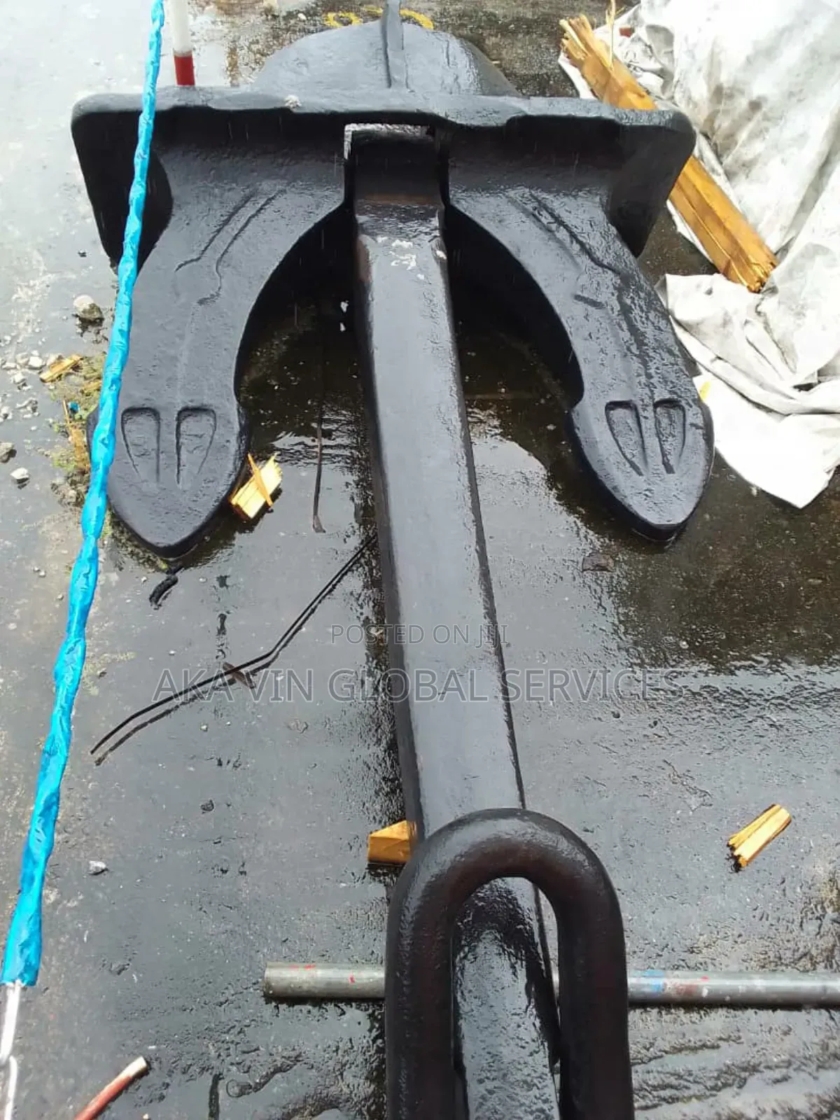 Jis Stockless Anchor Drawing