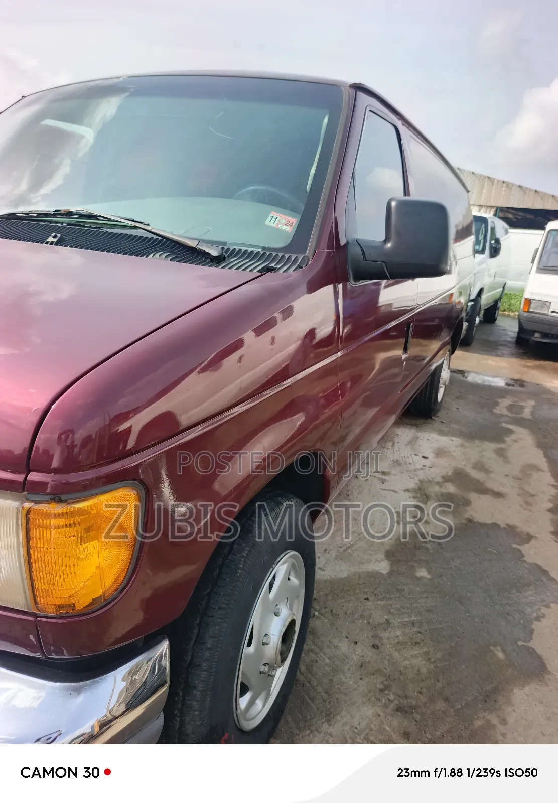 Ford E250 2007 Red