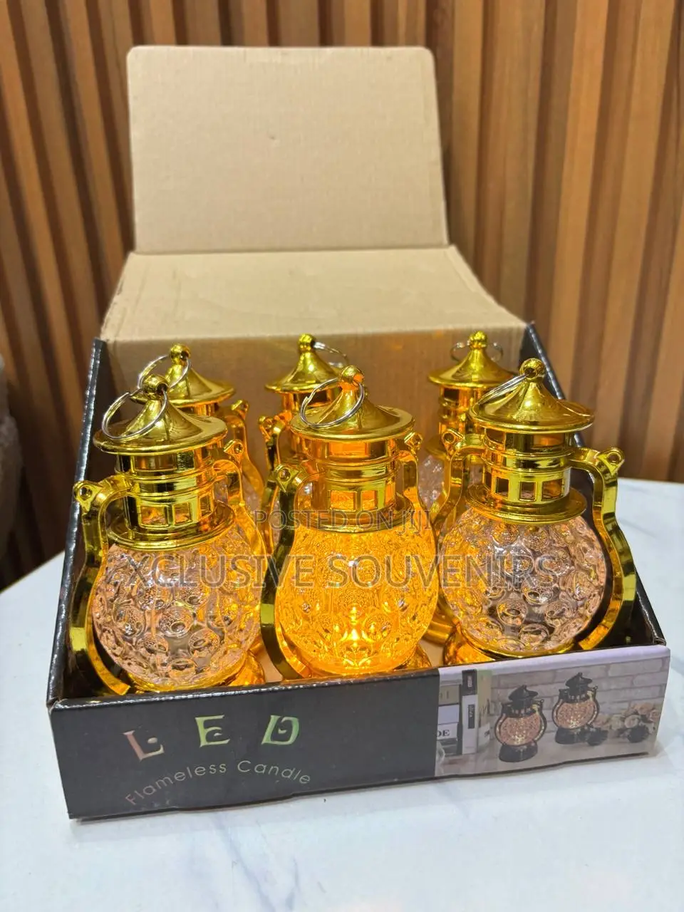 Bubble Led Mini Lantern Battery Opperated