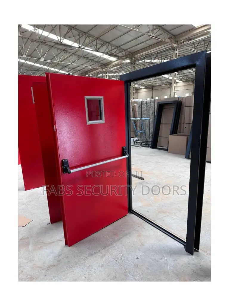 3ft Fire Exit Door With Glass (Turkey Brand)