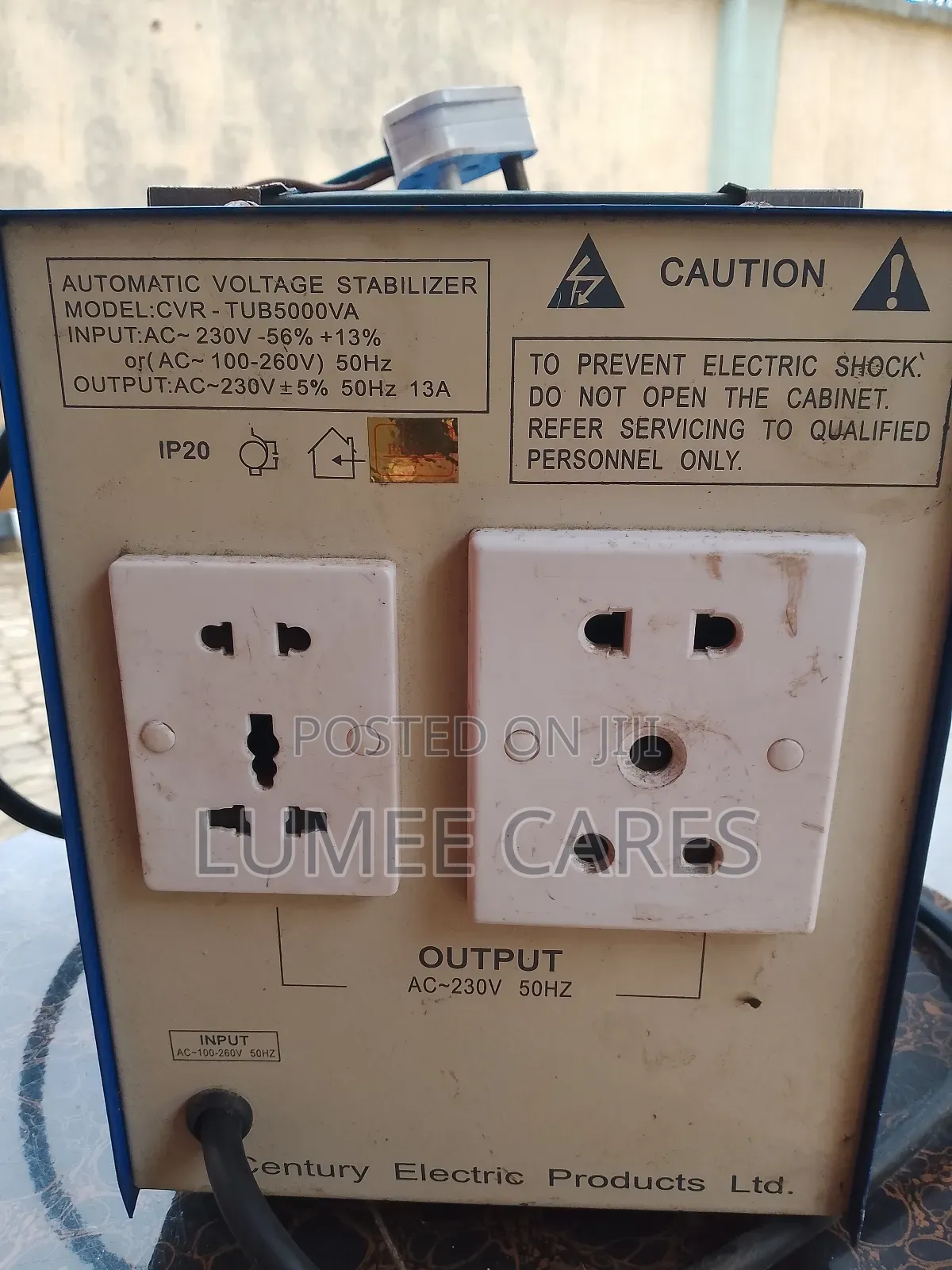 5000 Watt Stabilizer