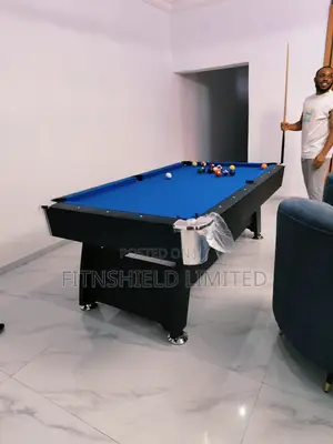 Imported 7-Foot Snooker Table, Accessorized