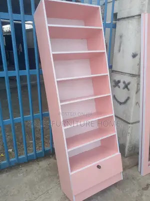 6ft X 2ft Shoe Rack. Pink Ccolor