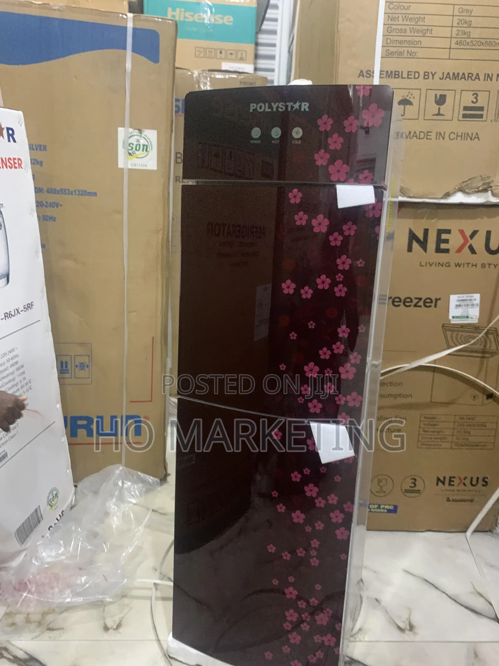 Polystar Floor-Standing Water Dispenser – Hot Cold