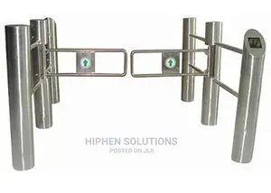 Supermarket Automatic Turnstile Entry Exit Access Control Swing Gates