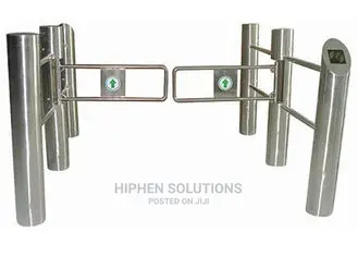 Supermarket Automatic Turnstile Entry Exit Access Control Swing Gates