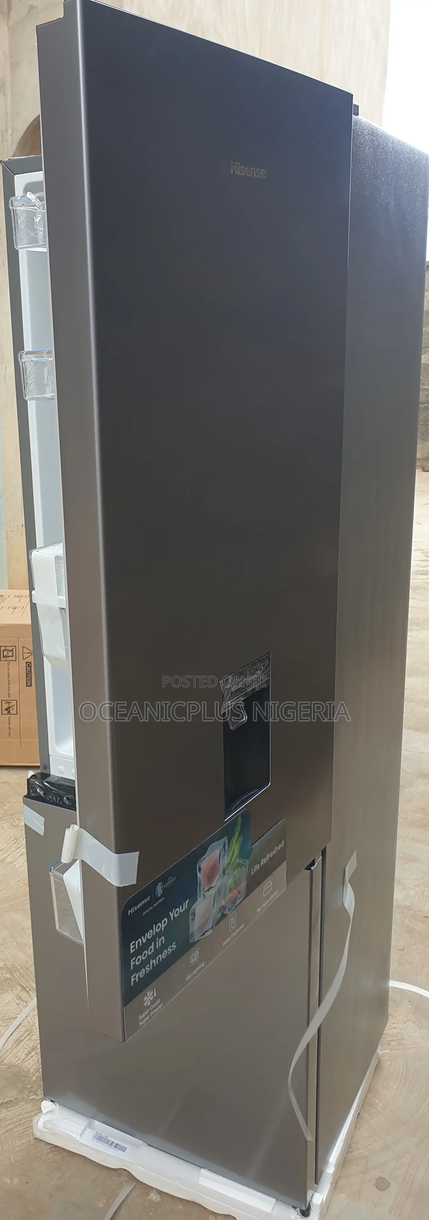 Hisense Refrigerator Doubledoor Standing 264l (Ref-35dcb)