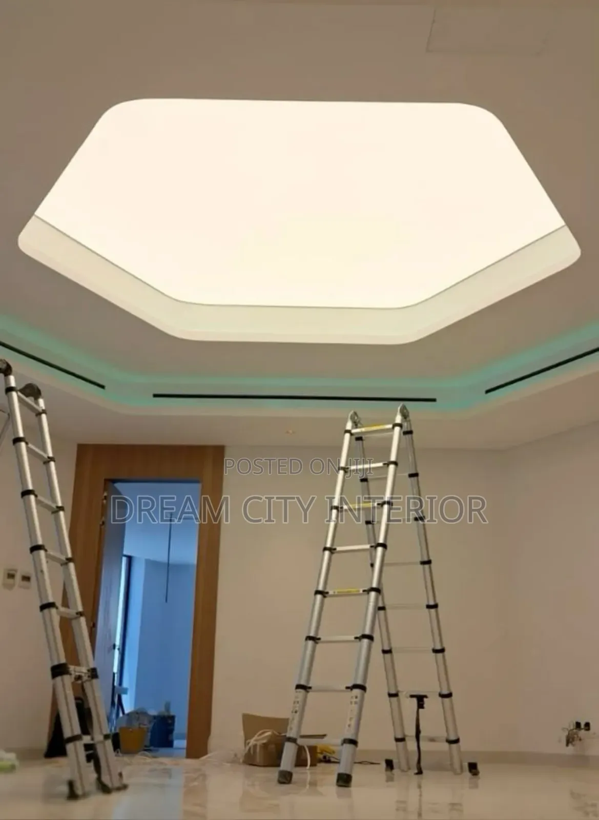 Glossy Stretch Ceiling Design