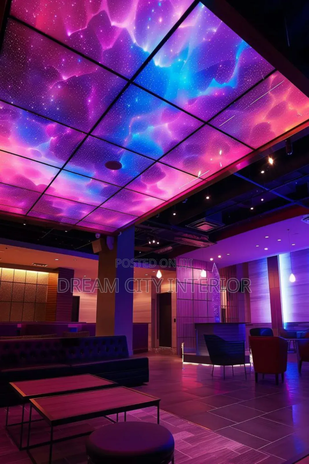 Glossy Stretch Ceiling Design