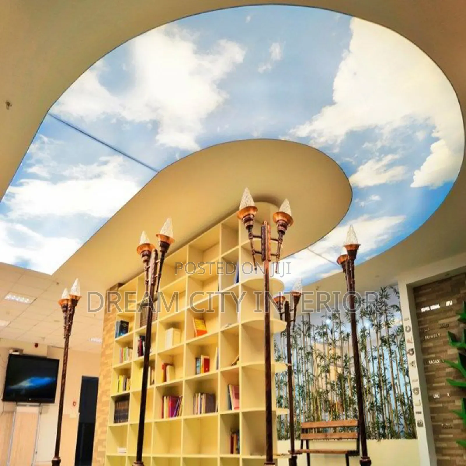 Glossy Stretch Ceiling Design
