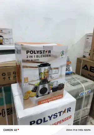 Stainless Steel Blades Polystar Pv-Bl509g – 2-in-1 Blender