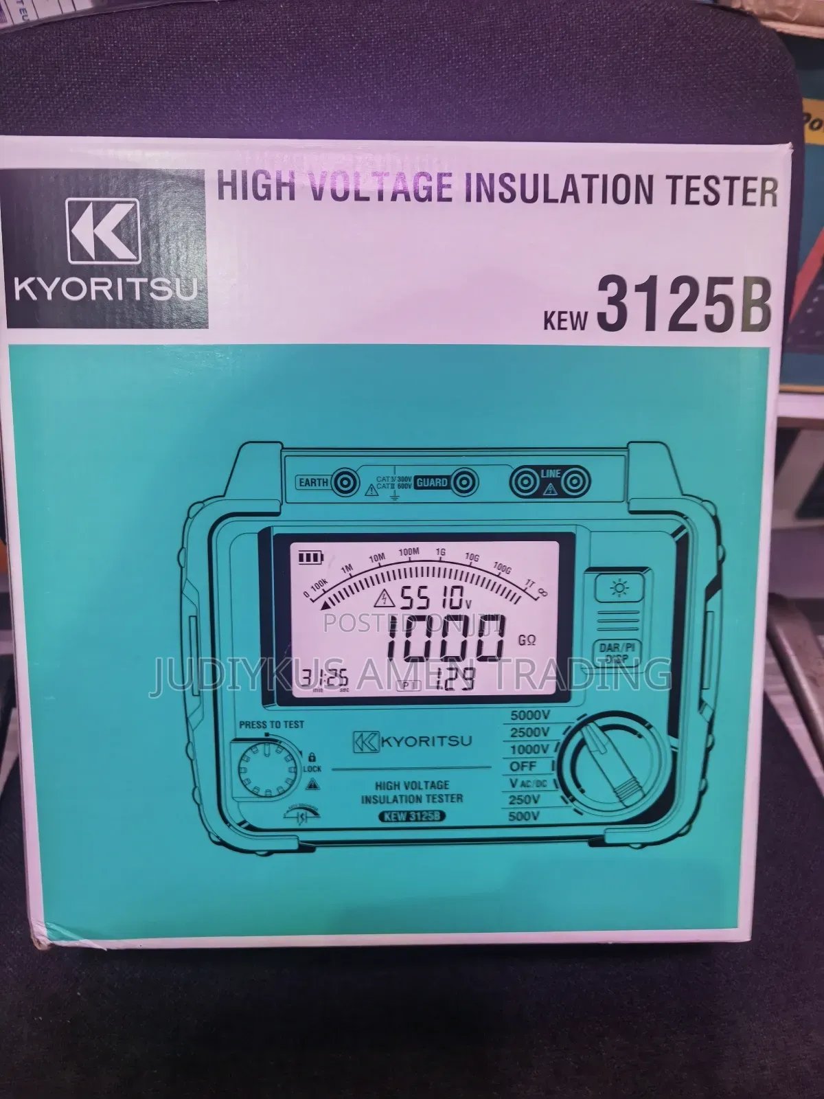 Kyoritsu 5kva High Voltage Insulation Tester