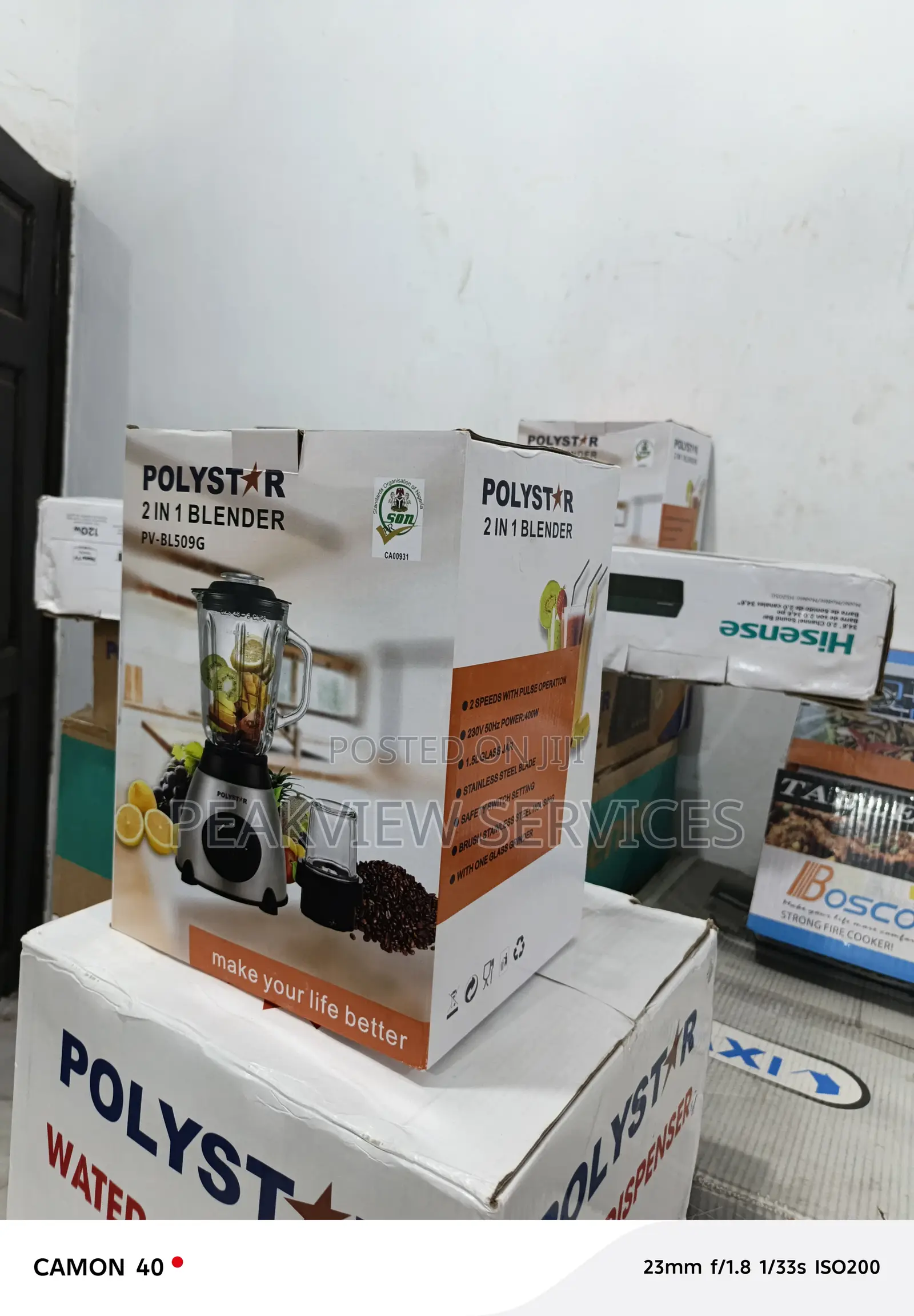 2-in-1 Polystar Blender With Pulse Function – Pv-Bl509g