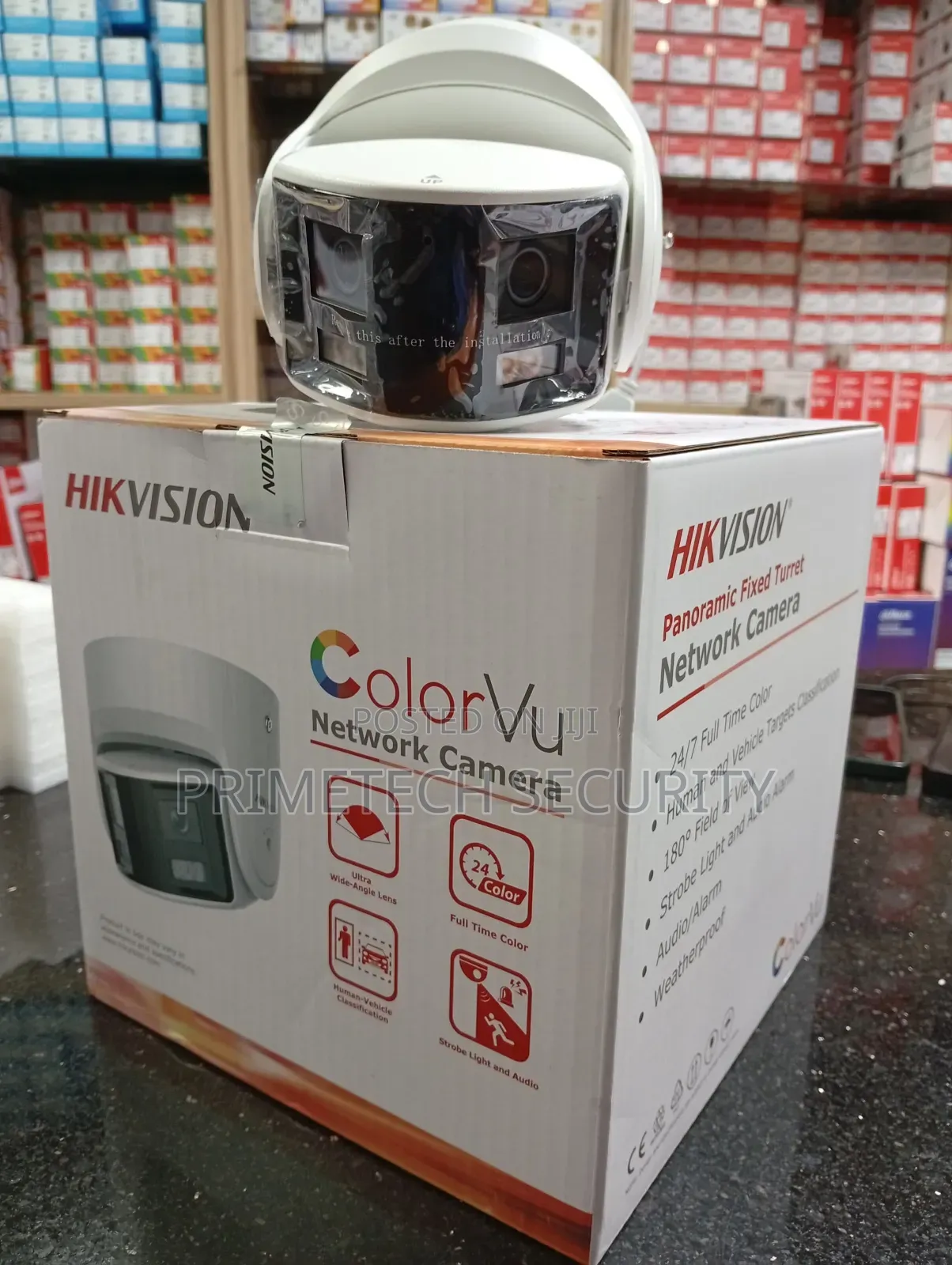 Security Hikvision Colorvu Panoramic Fixed Turret Camera