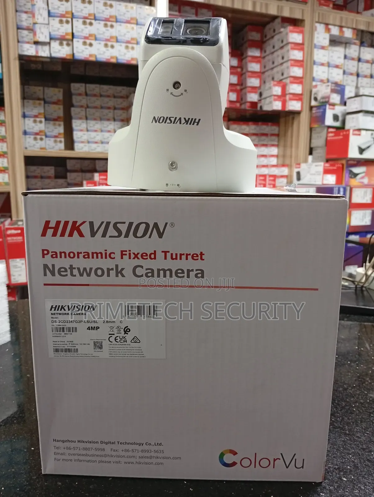 Security Hikvision Colorvu Panoramic Fixed Turret Camera