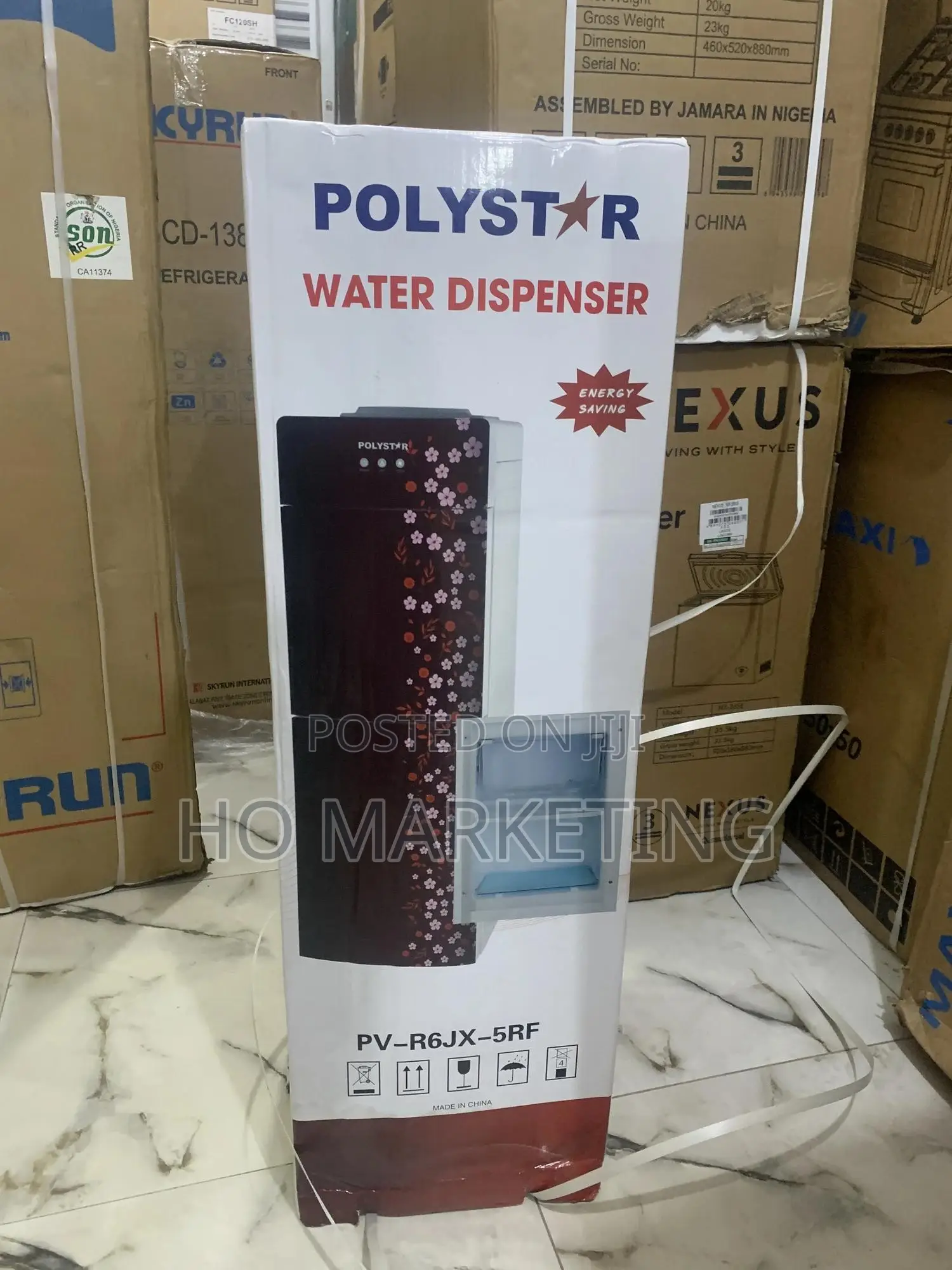 Reliable Polystar Water Dispenser – Dual Tap System
