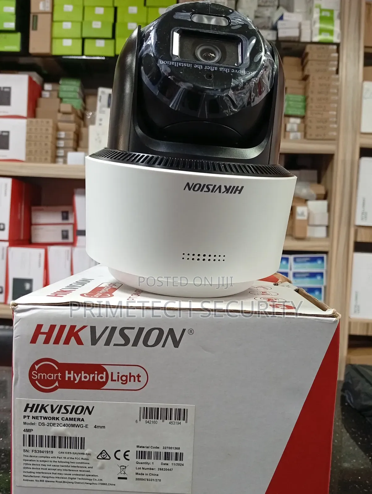 Security Hikvision Mini Pt Camera 4mp