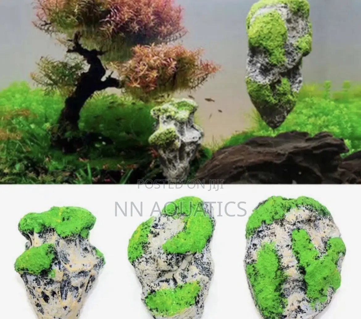 Floating Moss Rock Ornaments For Aquariums