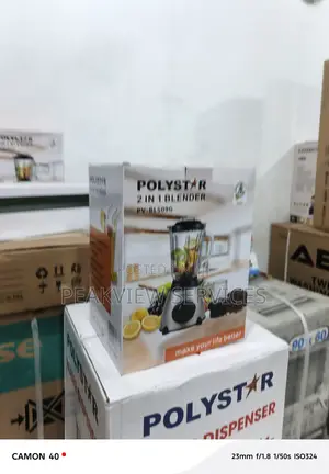 Polystar 2-in-1 Blender – Ideal for Smoothies Spices!