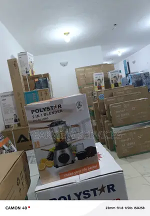 Grind With Ease – Polystar Pv-Bl509g – 2-in-1 Blender