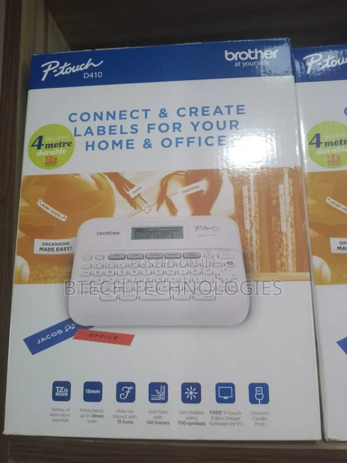 Brother P-Touch Pt-D410 Home / Office Advanced Label Maker