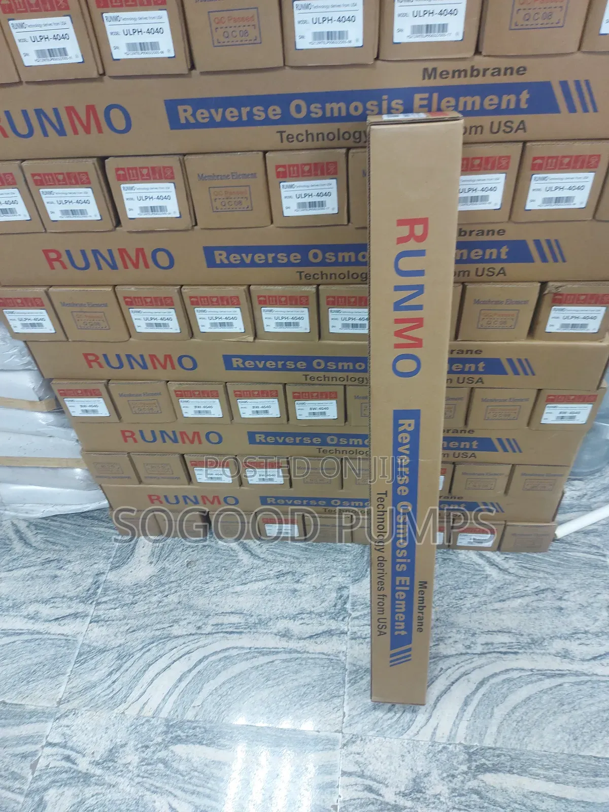 Runmo Reverse Osmosis Element Type Bw 4040