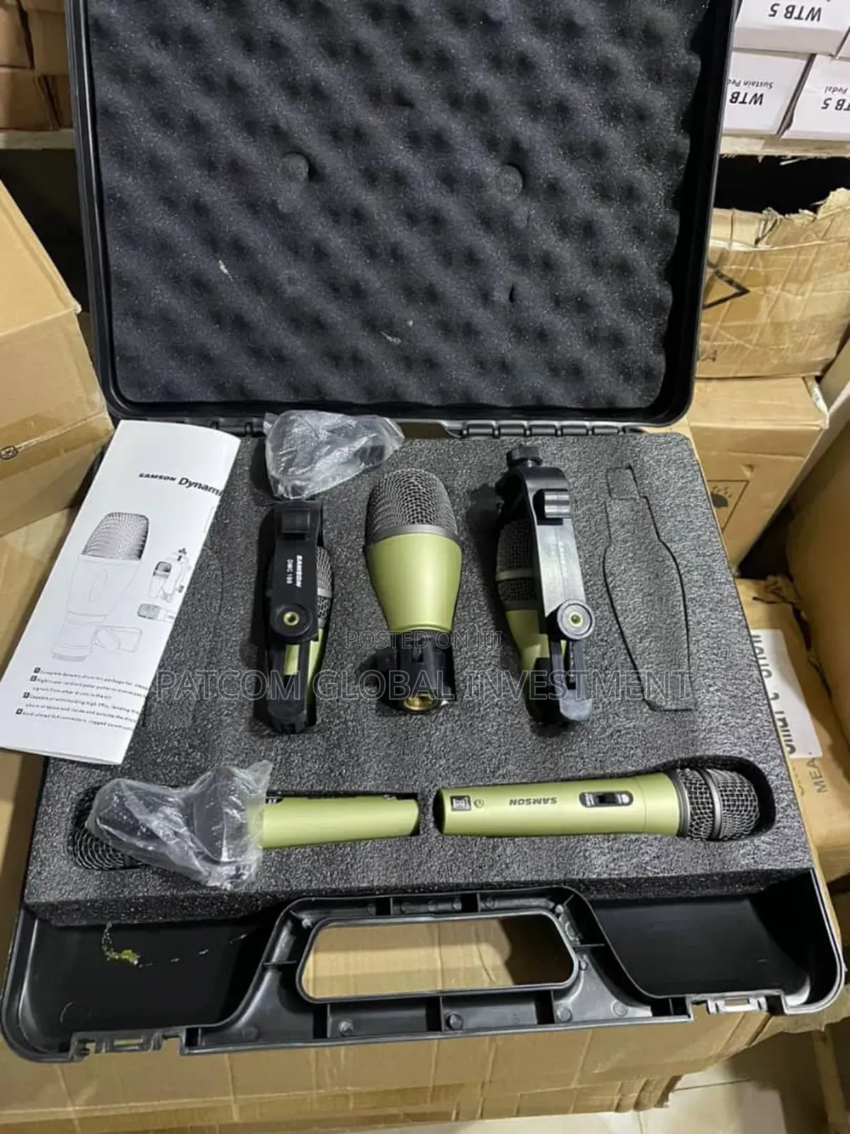 Samson 5 Set Drum Mic