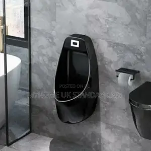 Black Sensor Urinal Bowl