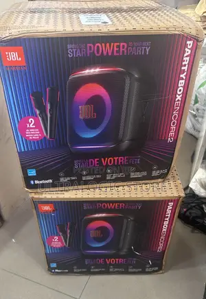 Jbl Partybox Encore 2 Party Speaker With 2 Microphones