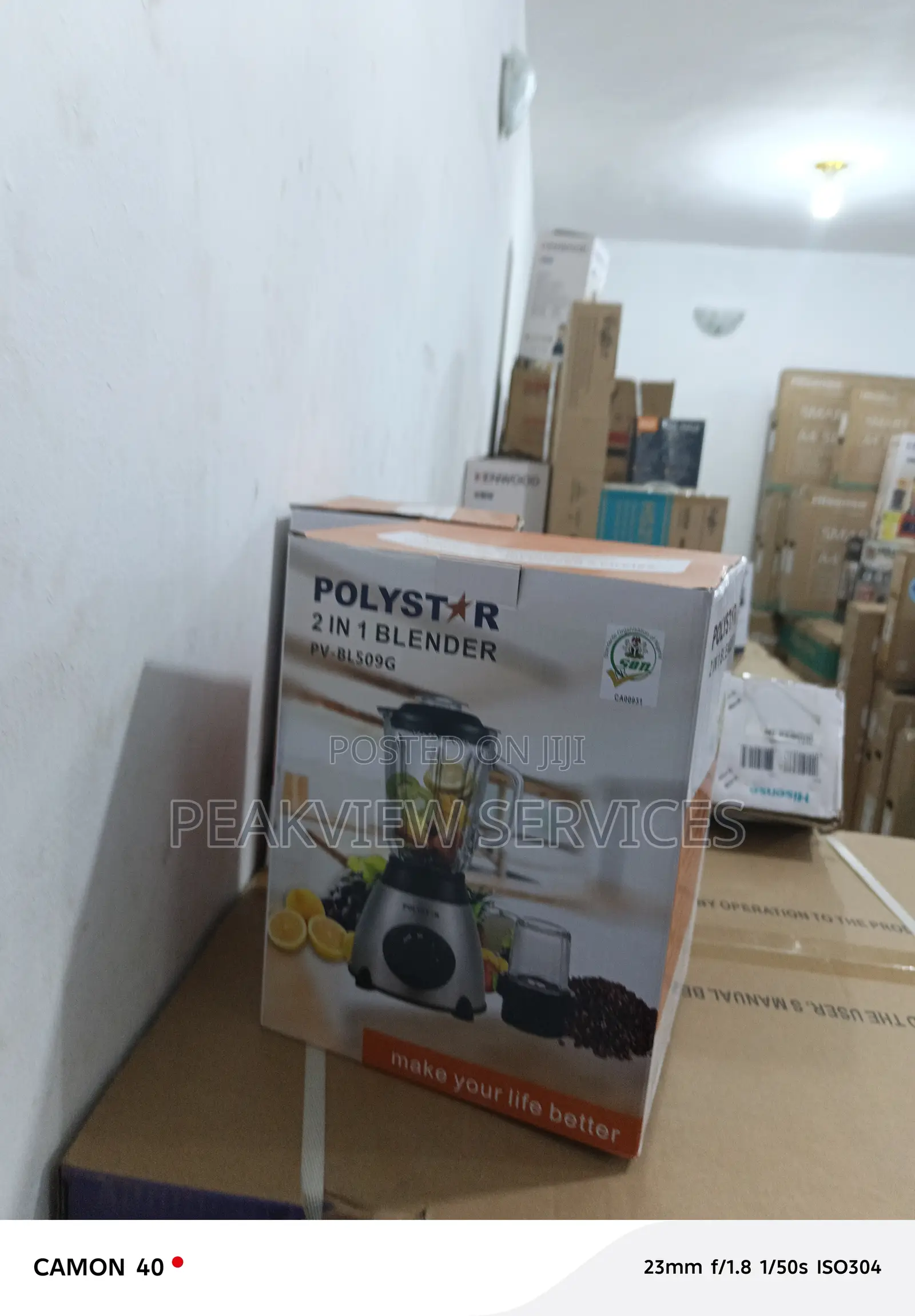 Lightweight Polystar Pv-Bl509g – 2-in-1 Blender