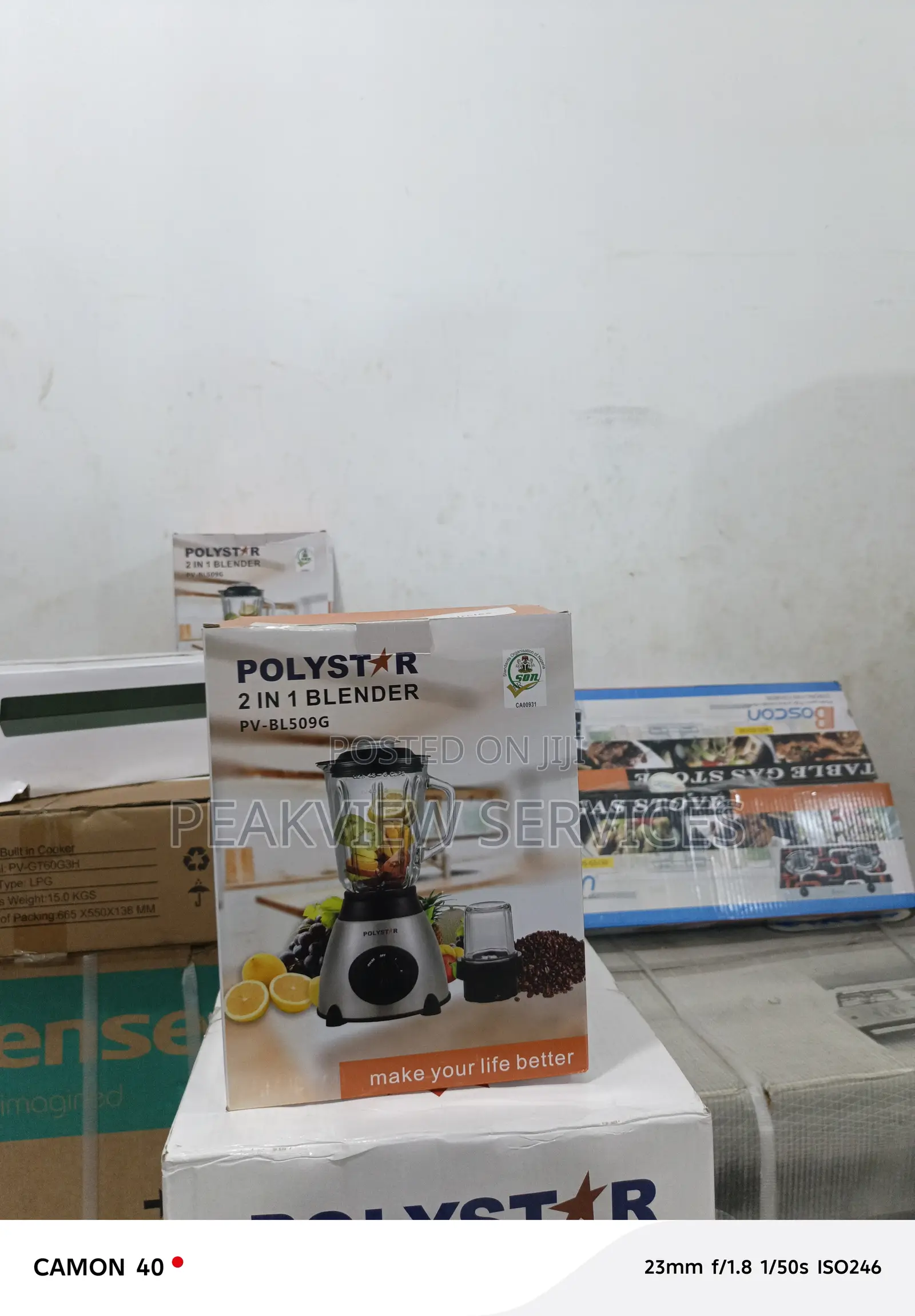 Make Every Meal Smoother – Polystar 2-in-1
Pv-Bl509g