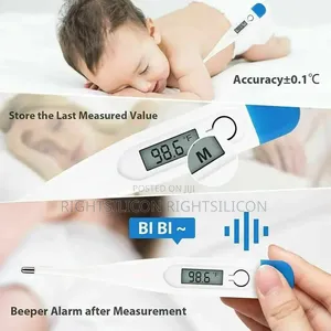 Usa Digital LCD Thermometer - Medical Oral, Under Arm, Baby