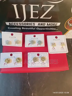 Ijez Clip Earrings ( for Those Without Piercing)