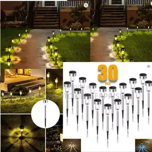 Experience 30pcs of Unstoppable Solar Garden Lawn Lights