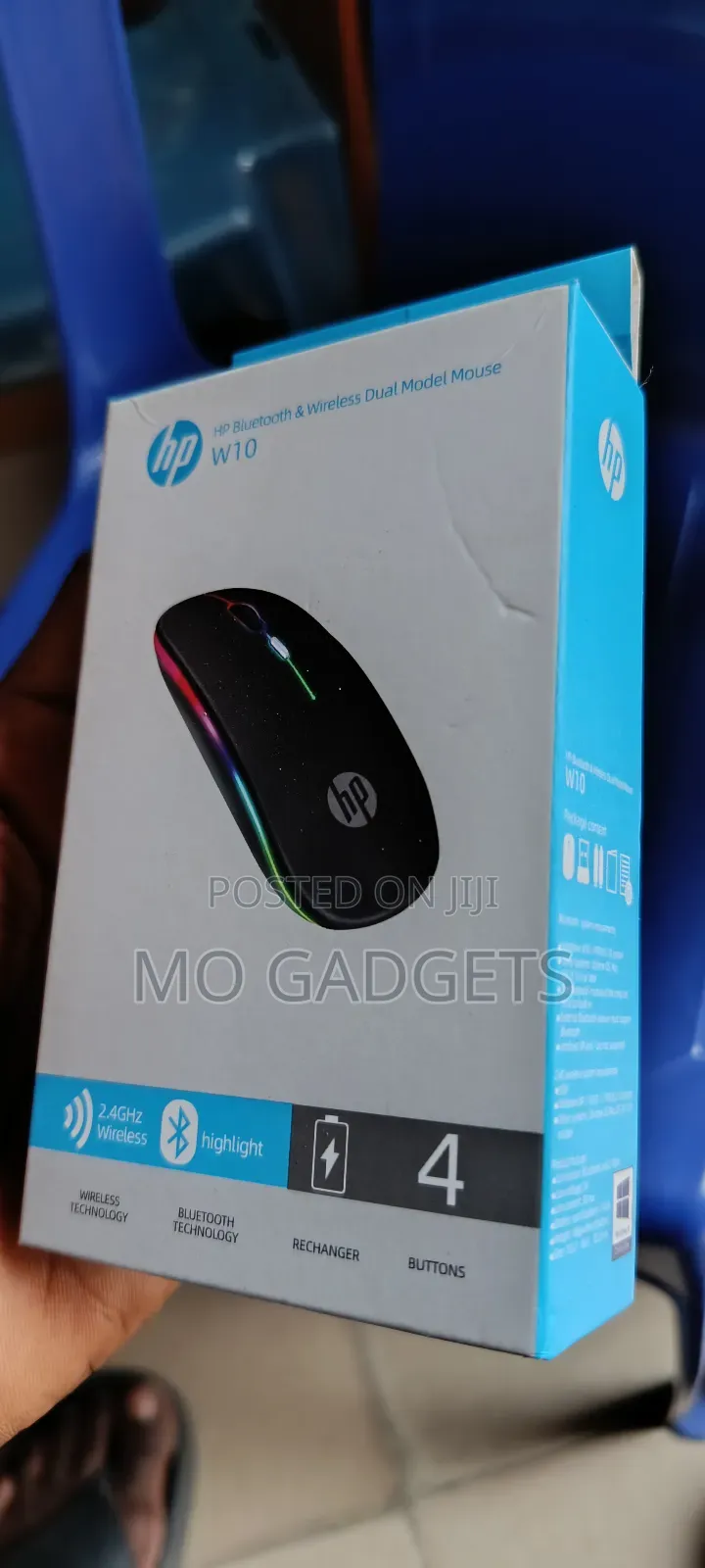 Hp Bluetooth and Wireless Mouse W10