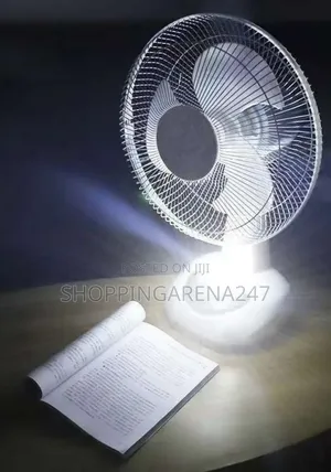 Portable Rechargeable Table Fan 12 Inches