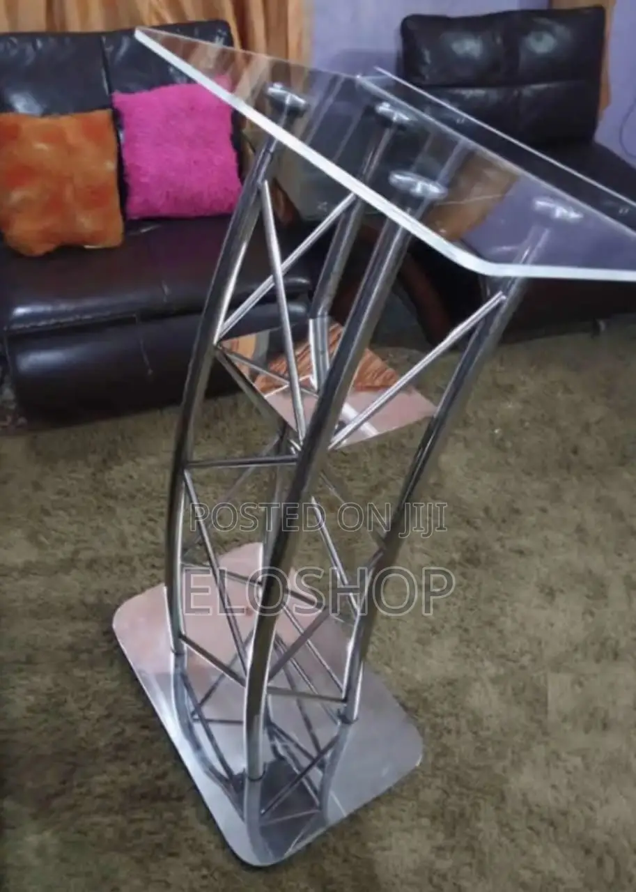 4 Pole Metal Pulpit