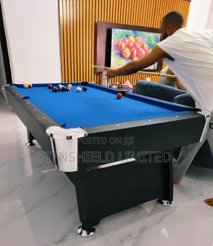 Fully Accessorized Exotic Snooker Board, Sized 7ft