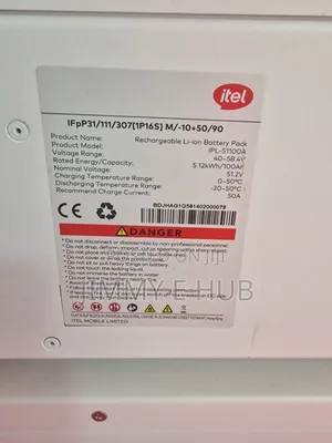 Itel 5kw Lithium Ion Battery