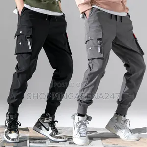 Photo - Plain Style Unisex Cargo Pant