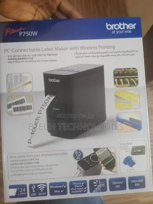 Brother Pt-P750w Professional Label Printer