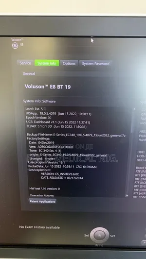 GE Evolusion E8 4d Ultrasound Machine