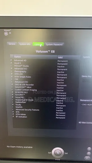 GE Evolusion E8 4d Ultrasound Machine
