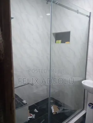 Sliding Cubicle Shower Glass