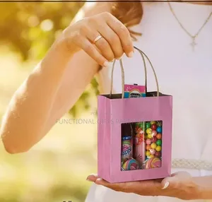 Elegant Gift Bag With Clear Window