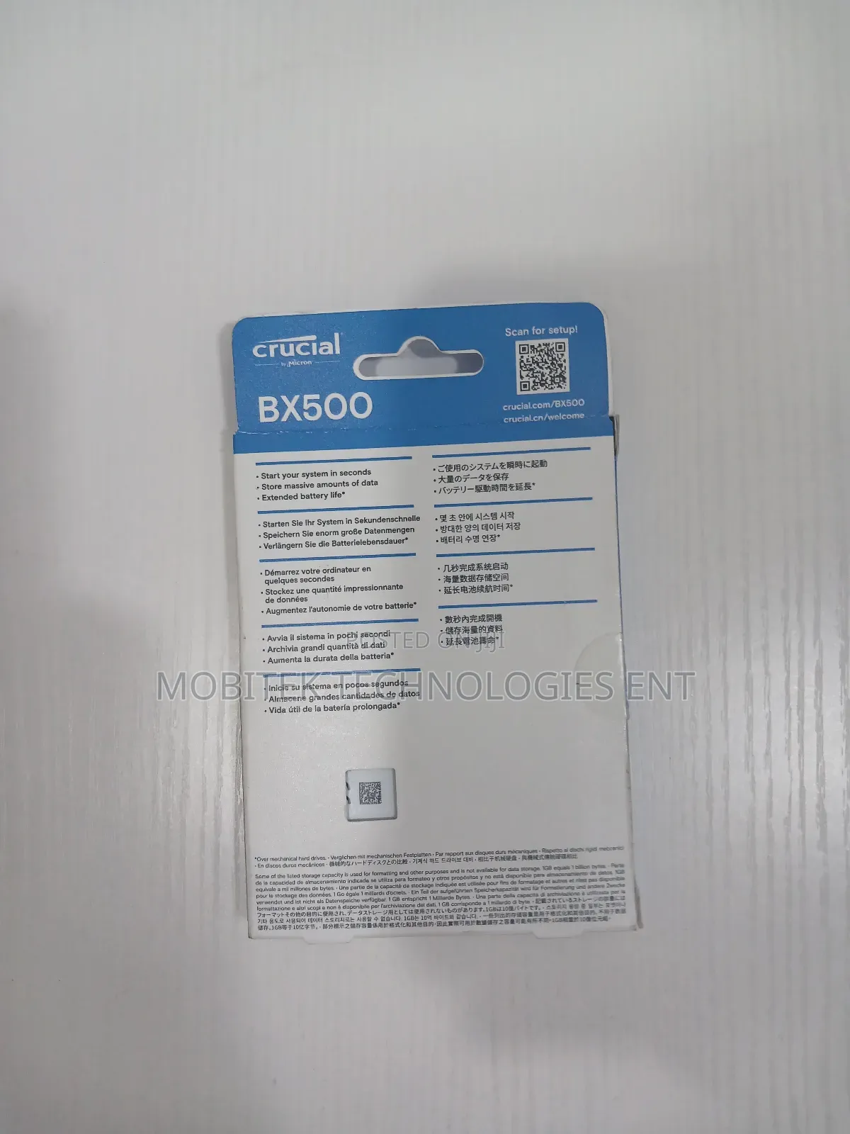 1tb Crucial Bx500 Ssd Sata 6gbps Solid State Laptop Drive
