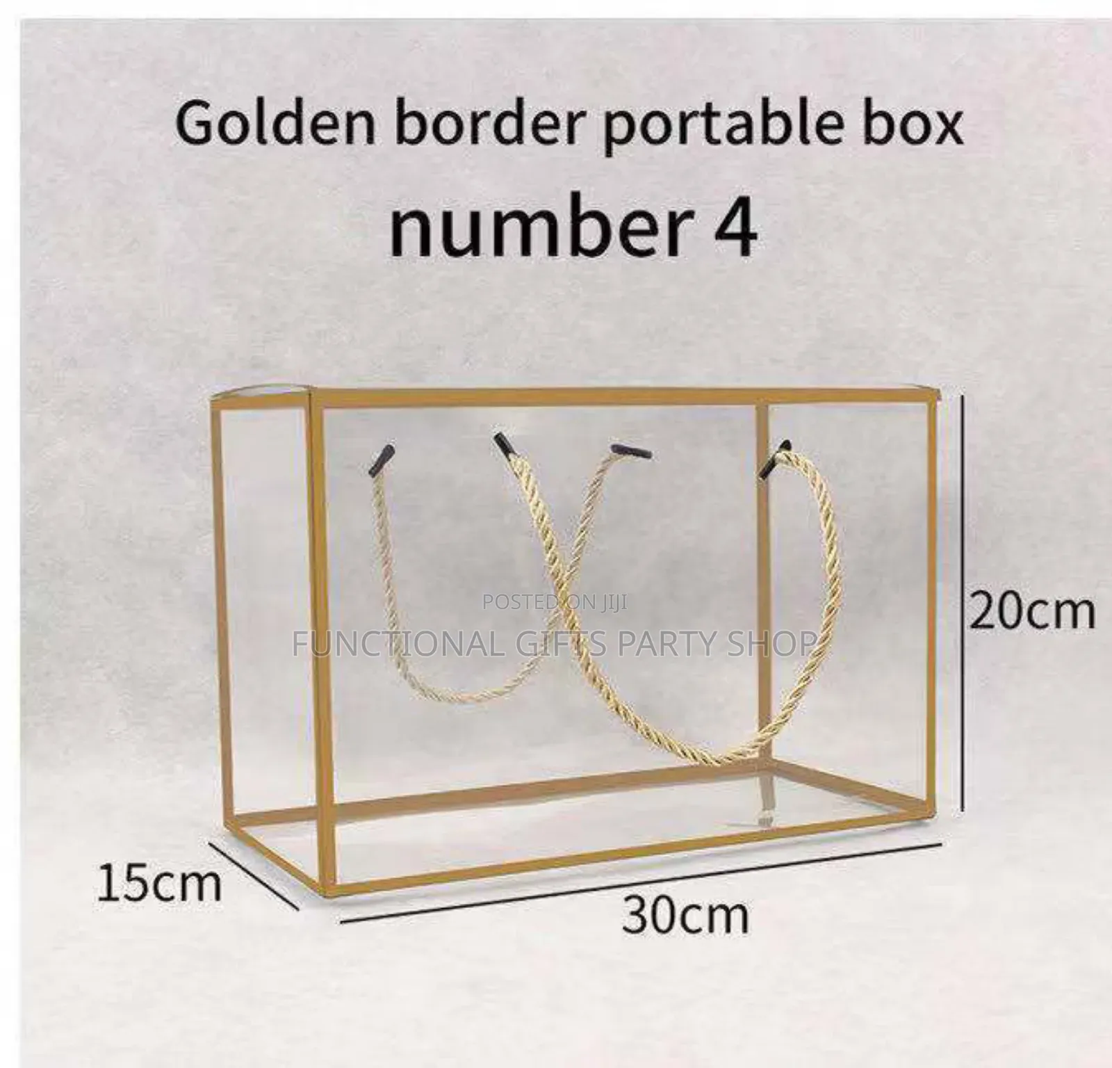 Transparent PVC Box