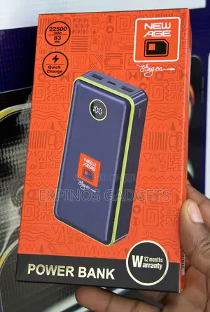 New Age 22,500mah Powerbank.