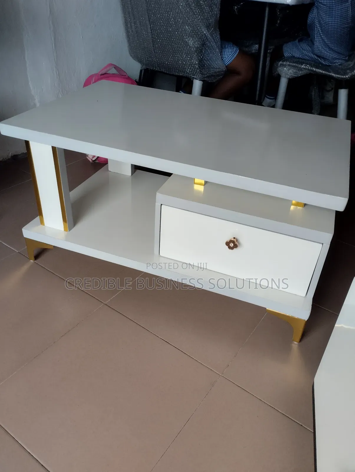 Office White Centre Table.